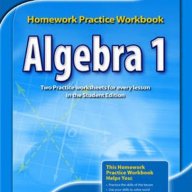 algebra workbook.